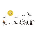 thumbnail image 3 of Wall Stickers,Halloween Funny And Terrifying Wall Stickers Display Glass Doors Living Rooms Shopping Malls Background Walls Self Adhesi Horror Stickers Custom Stickers,Black, 3 of 3
