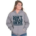 thumbnail image 4 of Dont Tread On Me United States Navy Unisex Plus Size Zip Hoodie Brisco Brands 2X, 4 of 5
