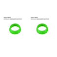 thumbnail image 2 of Advancent Anillo protector de tija de sillín de bicicleta, tija de sillín de bicicleta de montaña, Protector impermeable de silicona, accesorio pequeño Verde S 2piezas Advancent CBP145384, 2 of 6