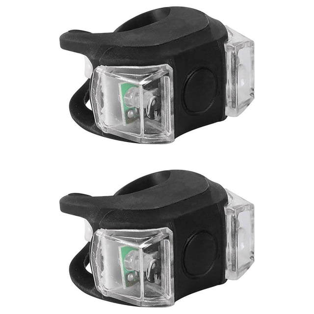 Kyusrd Summer Outdoor Patio Deals!2pc Bike Clip Light With Insulating Sheet Bicycle Reminder Light