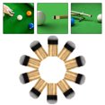thumbnail image 3 of 10Pcs Billiard Cue Tips Professional Cue Tips Leather Billiard Tip Replacements Pool Cue Accessories, 3 of 7
