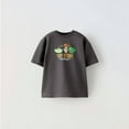 thumbnail image 4 of Camiseta de dibujos animados para niños y niñas, camiseta informal holgada de manga corta, ropa de exterior, ropa de moda de verano, nuevo diseño, 2024, 4 of 5
