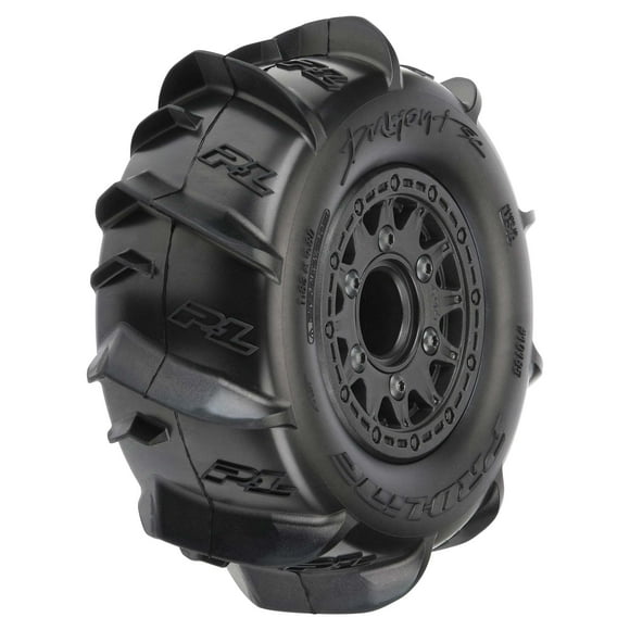 Pro-Line Racing Dumont Paddle SC 2.2/3.0 MTD Raid Blk F/R PRO1018510 RC Tire