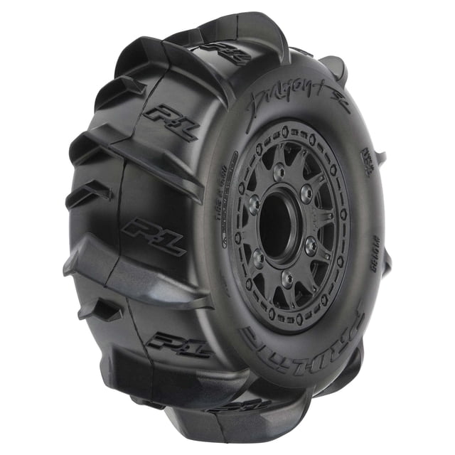 Pro-Line Racing Dumont Paddle SC 2.2/3.0 MTD Raid Blk F/R PRO1018510 RC Tire
