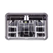United Pacific 34135 Heated Led Headlight   Rh/Lh, 4 X 6", Rectangle, Black