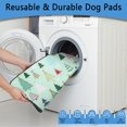 thumbnail image 5 of Holiday Season Puppy Pads 72" x 72", Christmas Print Washable Reusable Dog Mats for Giant Area Accident Protection on Large Surfaces, 5 of 8