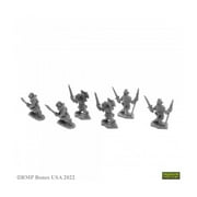 Reaper Miniatures REM07057 Dungeon Dwellers Bones Bloodscale Kobolds Miniatures - Set of 6