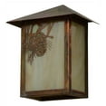thumbnail image 2 of Meyda Tiffany 154453 Seneca 9" Tall Wall Sconce - Copper, 2 of 6