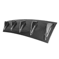 thumbnail image 6 of Ikon Motorsports Compatible with 23" x 6" Ikon Style Universal Rear Bumper Diffuser 5 Fins Carbon Fiber Print, 6 of 9