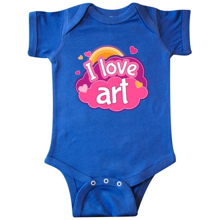 

Inktastic Artist I Love Art Gift Baby Girl Bodysuit