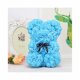thumbnail image 1 of Oso de flor rosa de 25CM, flor de PE de espuma, oso de flor eterna, regalo del Día de San Valentín, flor rosa, oso Azul grande ILoveMilan  JM, 1 of 5