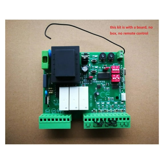 220VAC Sliding Gate Garage Door Opener Motor Operator NC Circuit Board Electronic Card Controller For Automatic Gate Opener