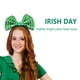 thumbnail image 5 of Headband St. Patrick’s Irish Green Party Decor, St. Patrick’s Day Accessories, Green Irish Headband, Festive Party Decor, St. Patrick’s Celebration Gear, Adjustable Foldable Design, Fabric, 5 of 9