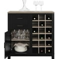 thumbnail image 3 of Carver Bar Cabinet, Black, 3 of 9