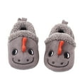 thumbnail image 3 of Ketyyh-chn99 Kids Slippers Girls Winter Warm Shoes Boys Girls House Slippers for Toddler Kids Indoor Warm Cozy Home Sock Shoes Rubber Sole Size for US 5,Grey, 3 of 6