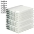 thumbnail image 1 of Transparent Vacuum Bag Folding Compressed Space Saving Clothes Storage Big Size Travel Seal Packet Organizers For Towel Cloth, 1 of 5
