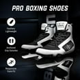 thumbnail image 3 of Hayabusa Pro Boxing Shoes for Men & Women - White, 8 Men/9.5 Women, 3 of 6