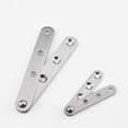 thumbnail image 3 of Bisagras ocultas giratorias de 360 ​​grados de acero inoxidable de 4 piezas, bisagras de pivote de puerta Accesorios para puertas de ventana de cajón de acero inoxidable (pequeño), 3 of 5