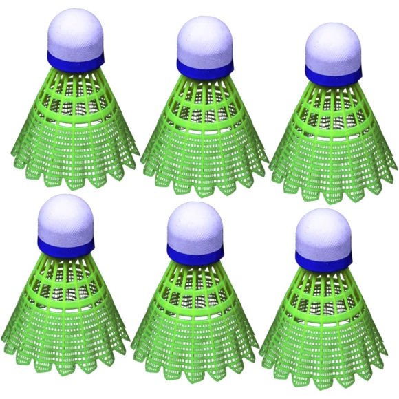 STRIVE FIT Faucon Volant en Plastique Durable, Oiseaux Haute Performance Vert, Lot de 6