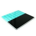 thumbnail image 3 of Viztex® Glacier Teal & Black Plan & Grid Glass Dry Erase Board - 14" x 14", 3 of 10