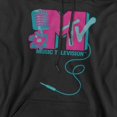thumbnail image 3 of MTV Mens Microphone Logo Hoodie, 3 of 5