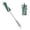 Green, variant on Soft Bottle Brush 360° Rotatable Silicone Cleaning Scrubber Cleaning Brush for Baby Bottles and Nipples BPA-Free