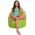 thumbnail image 2 of Posh Creations Sonoma Bean Bag Chair, Kids, 2 ft., Lime, 2 of 3