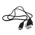 thumbnail image 3 of Cable de datos Cable de cable de datos de 5 PIN de interfaz USB de alta velocidad de 60 cm para PC Mac negro, 3 of 4