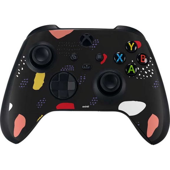 Skinit Polka Dots Dark Color Pop Xbox Series X Controller Skin