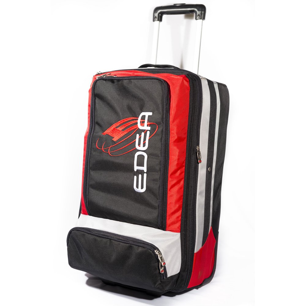 EDEA Skate SUPER Rolling Trolley 2 Pair Bag (Black)