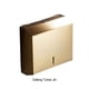 thumbnail image 2 of Dispensador de Toallas de Papel Bewildely Accesorios Funcionales Moderno Oro, 2 of 6