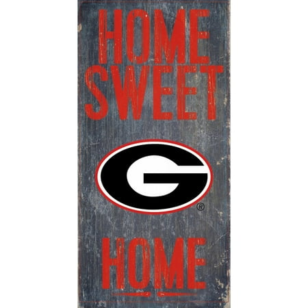 - Georgia Bulldogs 6'' x 12'' Home Sweet Home Sign - No Size