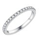 thumbnail image 1 of Eternity Ring Smilest Moissanite de plata de ley 925 para mujer, 1 of 8