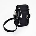 thumbnail image 3 of Multifunction Handbag Women Shoulder Bag Mobile Phone Bag Coin Storage Crossbody Bags ROSE RED, 3 of 8