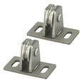 thumbnail image 1 of Pulley Block Carbon Steel Pulley Single Bearing Fixed Pulley Material Handling 2PCS, 1 of 9