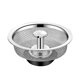 thumbnail image 2 of Ganfancp Filtro de Lavabo de Acero Inoxidable Filtro de Tanque de Agua de Cocina Filtro Universal de Fregadero de Cocina de Alcantarillado Ofertas Flash 1X Colador de Fregadero de Acero Inoxidable, 2 of 7