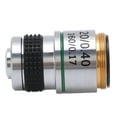 thumbnail image 1 of Standard Objective Lens, Scratch Proof Microscope Objective Corrosion Resistant  for Biological Microscope 4/0.10,10/0.25,20/0.40, 1 of 7
