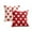 8#Red&White, variant on Hxlamzoo Valentine's Day Pillow Covers 18 x 18 Set of 2, Cozy Heart Embroidered Soft Plush, Valentines Day Decorative Pillow Covers for Sofa Couch Bedroom Living Room (No Inserts Included)