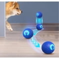 thumbnail image 3 of HUGFEGWE Vibrating Ball for Dogs, Interactive Dog Toy Ball with Motion Activated LED Light (Blue, A) AZ824-13735, 3 of 7