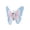 A, variant on ZZyuan Multi-Colored Butterflies, Embroidery Butterfly with Dancing Wings for Car Interior Dashboard Accessories with Sticker, Cute Car Accessories for Women Men, Charm Automotive Interior Ornaments