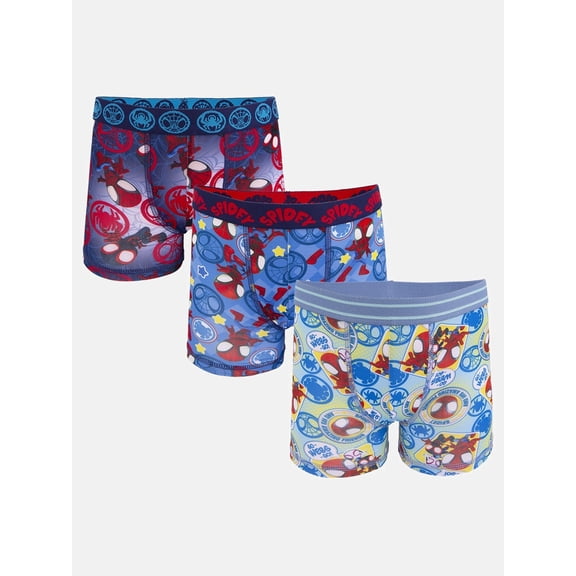 Character Toddler Boys Boxer Briefs, 3-Pack, Sizes 2T-4T