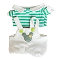 thumbnail image 4 of Ropa de peluche perfecl de 15cm para muñeca con relleno de animales Verde, 4 of 8