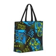 thumbnail image 2 of Sigee Play Game Print Large Capacity Zippered Tote Bag - Durable, Stylish and Versatile for Everyday Use, 2 of 9