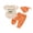 Orange, variant on RUINIXCW Newborn Baby Boy Girl My First Halloween Outfit Infant Fall Clothes Letters in Tractor Print Short Sleeve Romper with Pumpkin Pants Hat Set