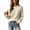White—Knit Sweatersfor Women, variant on AGWOLF Women's Mock Neck Sweaters Trendy Basic Long Sleeve Pullover Tops Loose Fit Drop Shoulder Sweater Comfort Chunky Knit Jumpers Fall Clothes Winter Layering Orange S