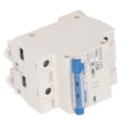 thumbnail image 4 of Disyuntor pequeño 2P con capacidad de corte de 10 KA para sistemas solares fotovoltaicos, 80 A, CC, 1000 V, interruptor azul., 4 of 14