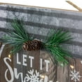 thumbnail image 5 of Northlight Snowman Mason Jar "Let It Snow" Christmas Wall Sign - 13.5", 5 of 7