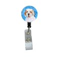 thumbnail image 1 of Carolines Treasures SS4776-BU-BR Clumber Spaniel Retractable Badge Reel Or Id Holder With Clip, 1 of 2