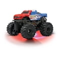 thumbnail image 4 of New Bright (1:43) Remote Control Bigfoot Red, White, Blue Monster Truck, 4340-5RHB Child, 4 of 8