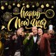 thumbnail image 4 of Telón de fondo KatChon Happy New Year 2025, 183 x 112 cm, con cinta, 4 of 7